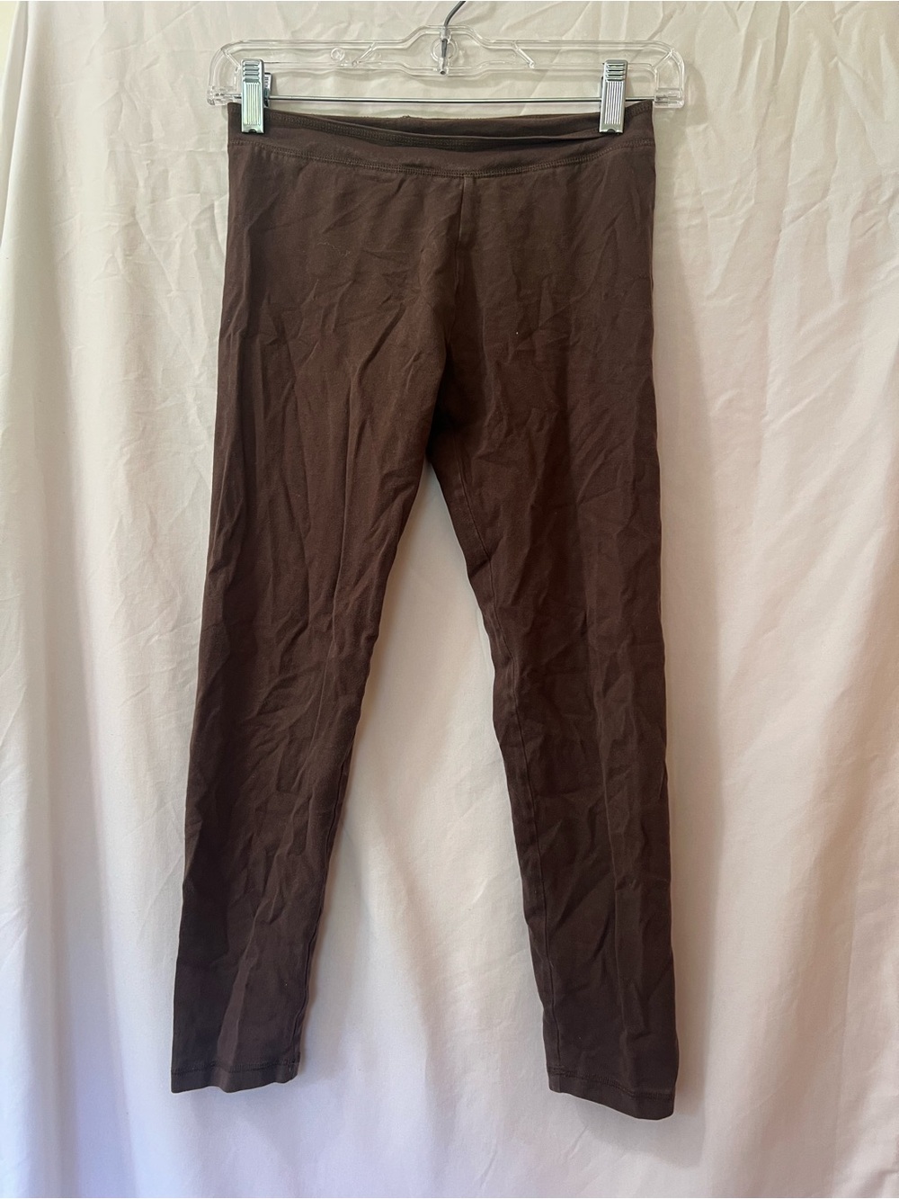 Girl’s Brown Stretch Cotton Pants